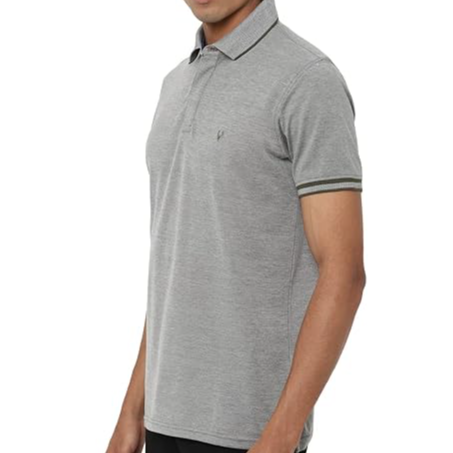 Men's Solid Regular Fit Polo