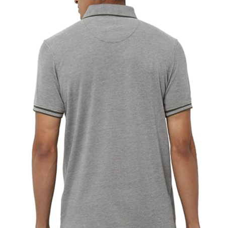 Men's Solid Regular Fit Polo