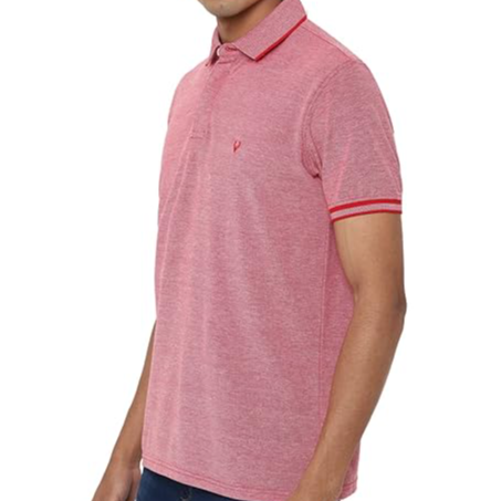 Men's Solid Regular Fit Polo